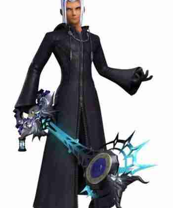 Kingdom Hearts Black Leather Coat