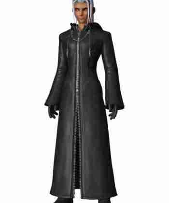 Kingdom Hearts Organization 13 Leather Trench Coat