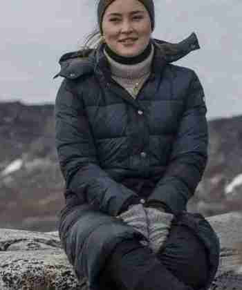 Borgen Nivi Pedersen Hooded Puffer Coat