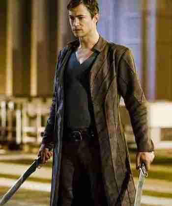 Dominion Tom Wisdom Leather Trench Coat