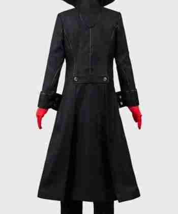 Persona 5 Joker Leather Trench Coat