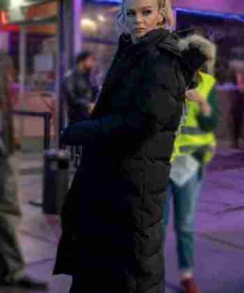 Promising Young Woman Carey Mulligan Hooded Puffer Coat