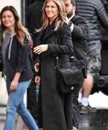 Murder Mystery Jennifer Aniston Black Trench Coat