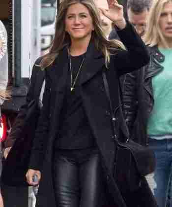 Murder Mystery Jennifer Aniston Black Trench Coat