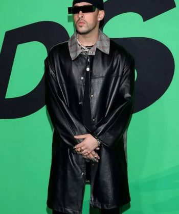 Shop Spotify Awards Bad Bunny Black Coat